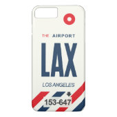 LAX Airport iPhone 7 PLUS Cover (Achterkant)