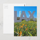 LAX Airport Sign Briefkaart (Voorkant / Achterkant)