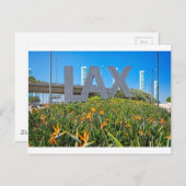 LAX Airport Sign Briefkaart (Voorkant / Achterkant)