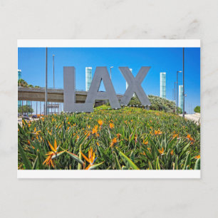 LAX Airport Sign Briefkaart