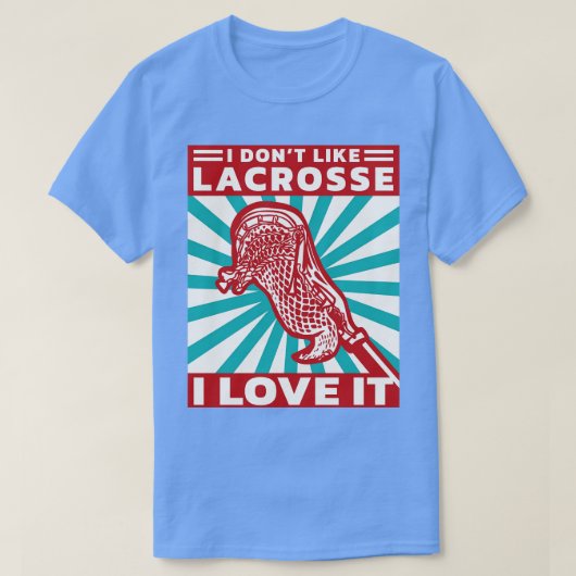 Lax Club Team Speler Coach Fans Coaches Lacrosse 7 T-shirt (Design voorkant)