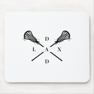 Lax Dad Mannen Lacrosse Shirt voor Lacrosse Speler Muismat