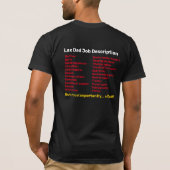 Lax Dad T-shirt aan de voorkant (Achterkant)