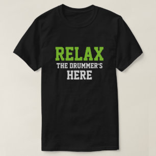 LAX DE DRUMMER HIER. T-SHIRT
