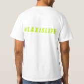 lax is levensechte vaardigheden t-shirt (Achterkant)