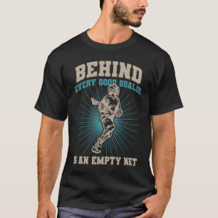Lax Keeper Speler Fan Coach Outfit Voor Lacrosse S T-shirt
