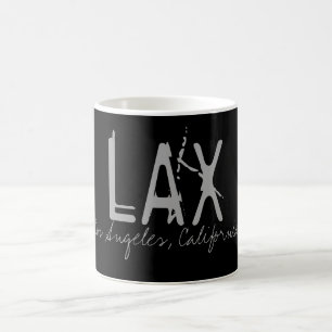 LAX LA Airport Typografie Koffiemok