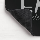 LAX LA Airport Typografie Muismat (Hoek)