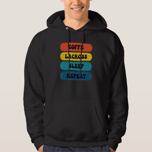 Lax Lacrosse Hoodie (Voorkant)