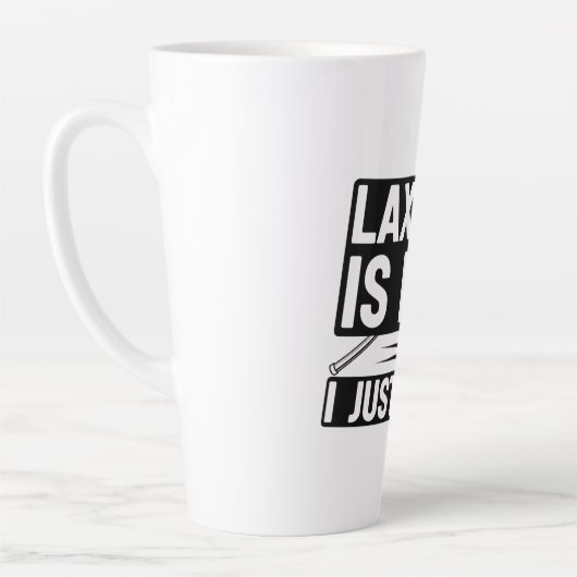 LAX Lacrosse Tumbler Latte Mok (Links)