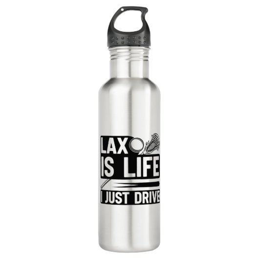 LAX Lacrosse Tumbler Waterfles (Voorkant)