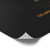 LAX - Los Angeles Airport Runway Diagram Poster (Hoek)