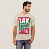 LAX Los Angeles Airport T-shirt (Voorkant volledig)