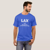 LAX Los Angeles International Airport Shirt (Voorkant volledig)