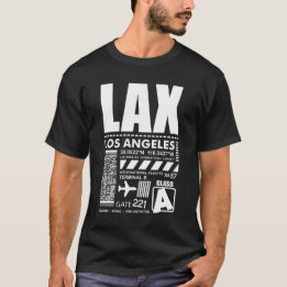 LAX Los Angeles International Airport T-shirt