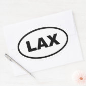 LAX Los Angeles Ovale Sticker (Envelop)
