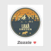 Laxå, Zweden Sverige Sticker (Vel)