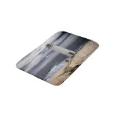 Laxe Lighthouse | Galicië, Spanje Badmat (Gekanteld)