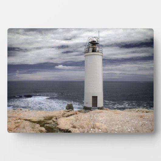 Laxe Lighthouse | Galicië, Spanje Fotoplaat (voorkant)