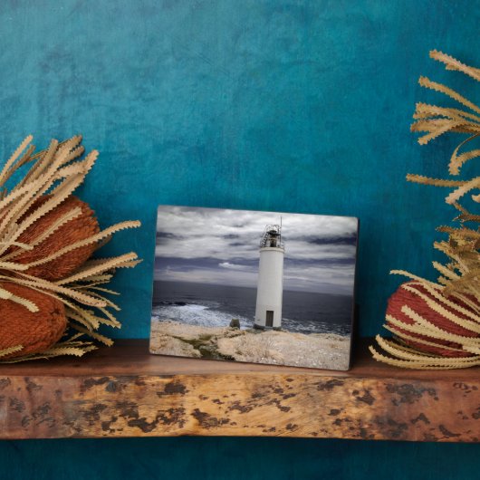 Laxe Lighthouse | Galicië, Spanje Fotoplaat (Zijkant)