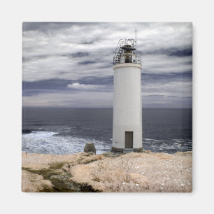 Laxe Lighthouse Galicië, Spanje Magneet
