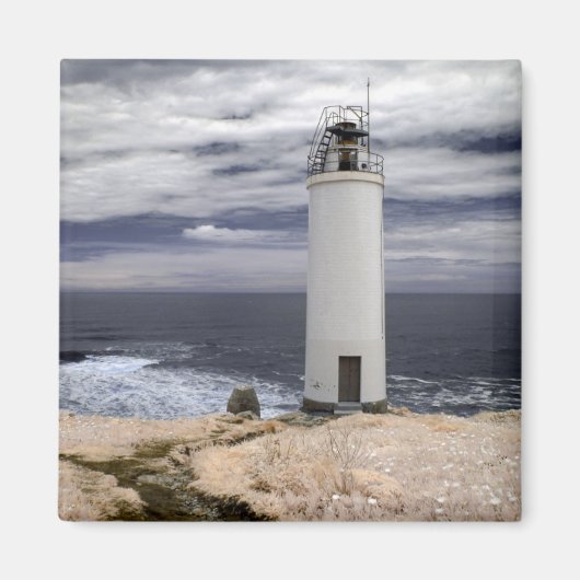Laxe Lighthouse | Galicië, Spanje Magneet (Voorkant)