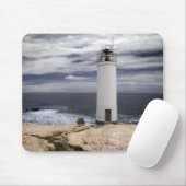 Laxe Lighthouse | Galicië, Spanje Muismat (Met muis)