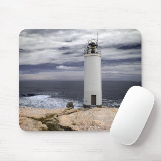 Laxe Lighthouse | Galicië, Spanje Muismat (Met muis)