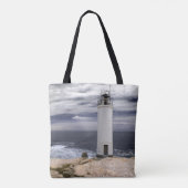 Laxe Lighthouse | Galicië, Spanje Tote Bag (Achterkant)