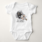 Laxhead_born_zazzle Romper (Voorkant)
