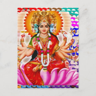 LAXMI - Godin van de Rijkdom Briefkaart