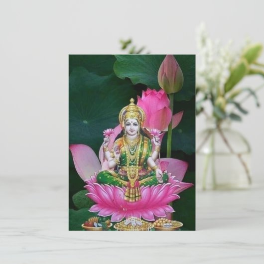 laxmi kaart (Staand voorkant)