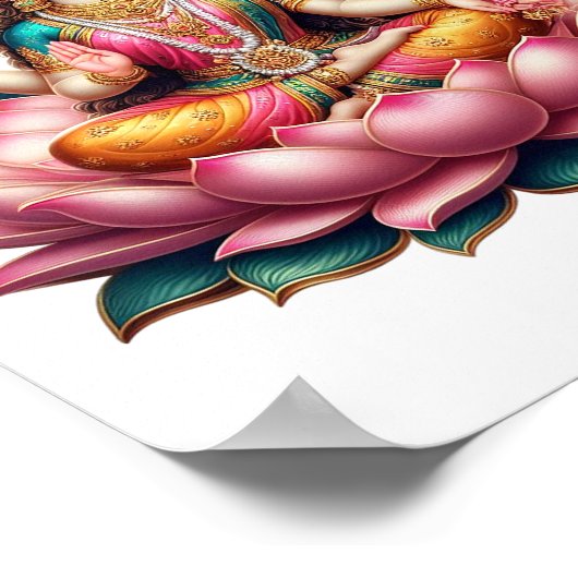 Laxmi mata ji-poster poster (Hoek)