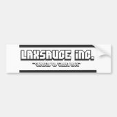 Laxsauce-Bumpersticker Bumpersticker (Voorkant)