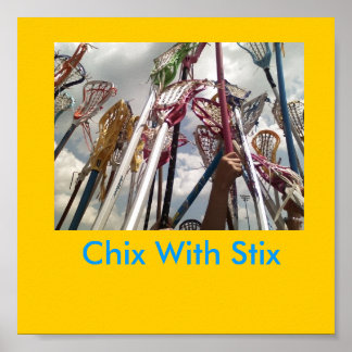 laxsticks, Chix met Stix Poster