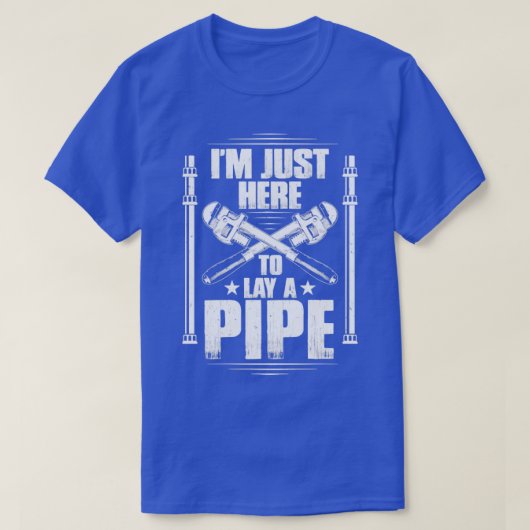 Lay A Pipet Gift Cadeau T-shirt (Design voorkant)