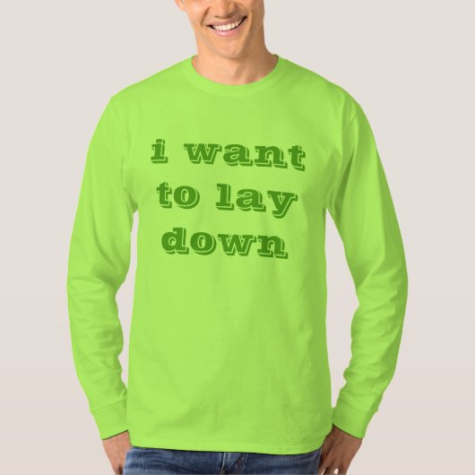 LAY DOWN SHIRT (Voorkant)