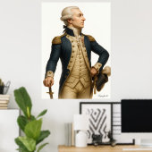Layafyette - French Revolution Archival Art Print (Thuiskantoor)