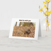 LAYED BACK HERT ZEGT GELUKKIGE 60E VERJAARDAG KAART (Gele Bloem)