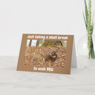 LAYED BACK HERT ZEGT GELUKKIGE 60E VERJAARDAG KAART