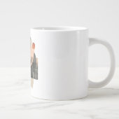 Layered Abstract Shape Collage Print Grote Koffiekop (Rechts)