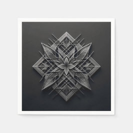 Layered Filigree Bloom Servet