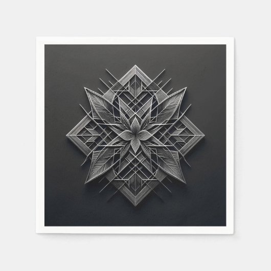 Layered Filigree Bloom Servet (Voorkant)