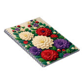 Layered Floral Paper-Cut Garden Notitieboek (Rechterzijde)