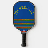 "Layered in Color"  Pickleball Paddle (Achterkant)