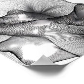 Layered Lace Labyrinth Decoupage Template Line Art Poster (Hoek)