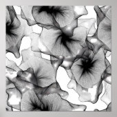 Layered Lace Labyrinth Decoupage Template Line Art Poster (Voorkant)