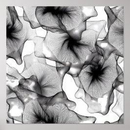 Layered Lace Labyrinth Decoupage Template Line Art Poster