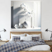 Layered Orchid Still Life Canvas Afdruk (Insitu (Slaapkamer))