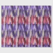 Layered Pine Forest Pattern Cadeaupapier (Vlak)